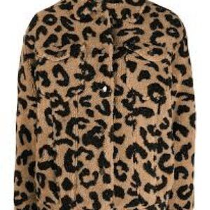 Apparis Black and Tan Teddy Jacket